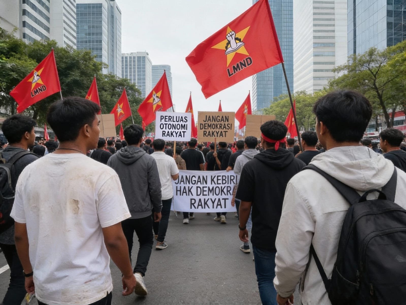 Bukan Rollback Demokrasi, LMND: Perluas Kewenangan Fiskal Daerah