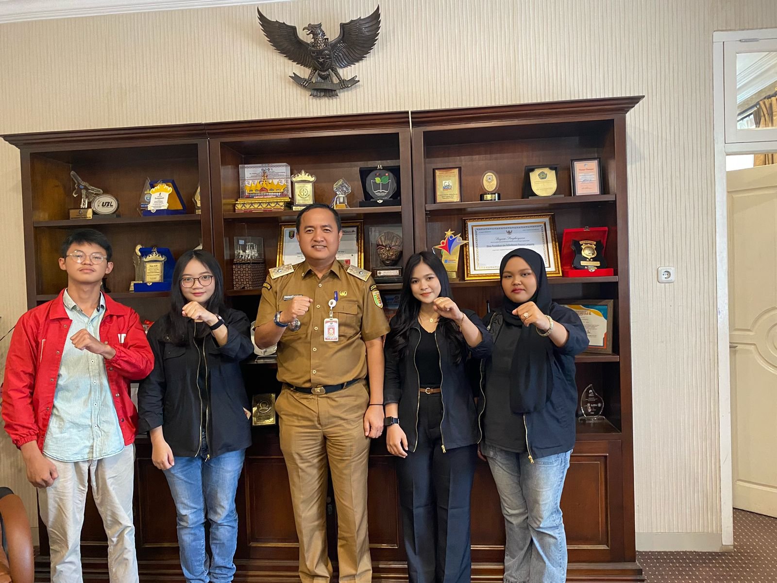 LMND Lampung Bertemu Kadis Pendidikan Provinsi Lampung Bandar Lampung