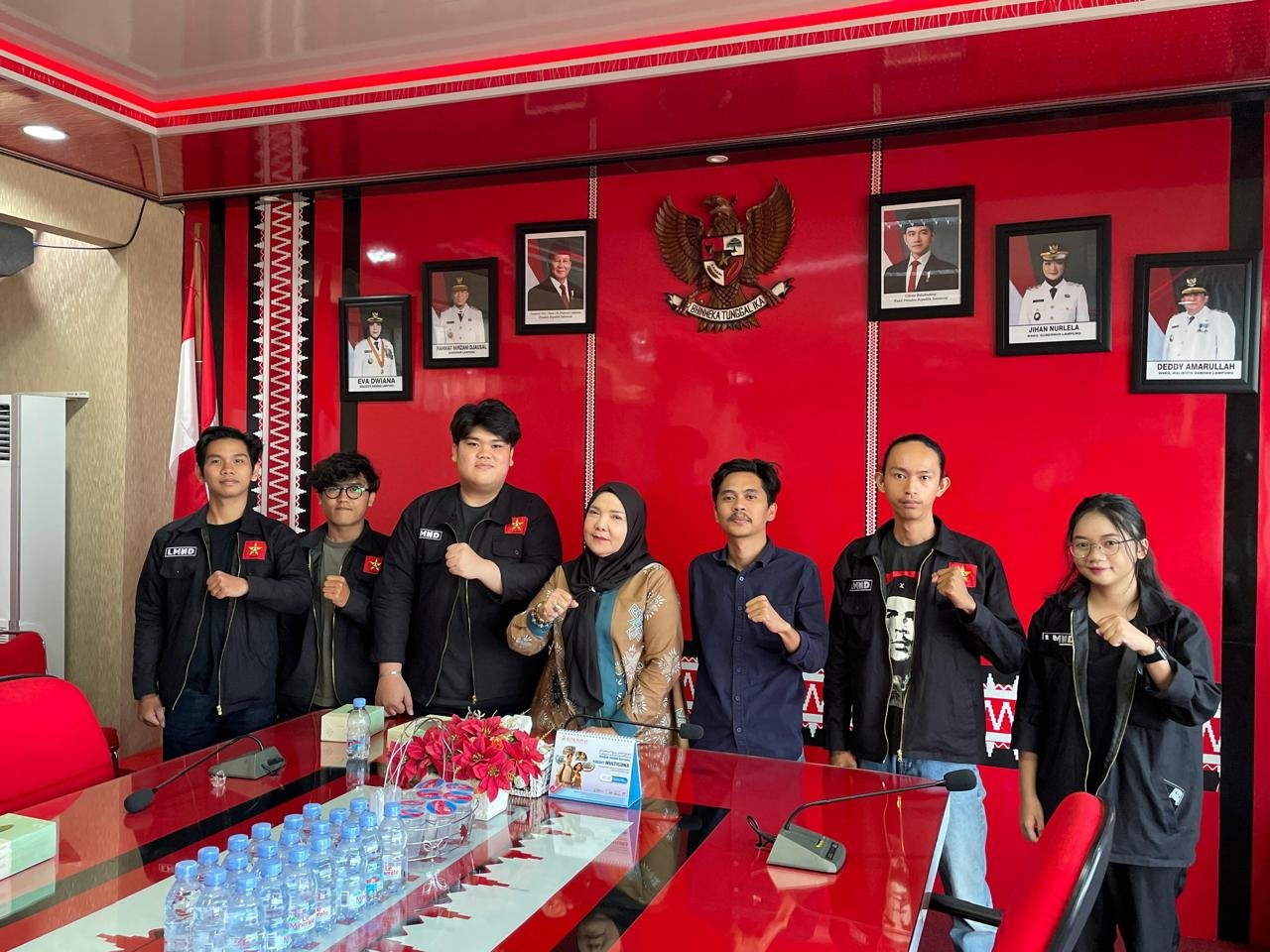 AUDIENSI EK LMND BANDAR LAMPUNG DENGAN WALIKOTA BANDAR LAMPUNG